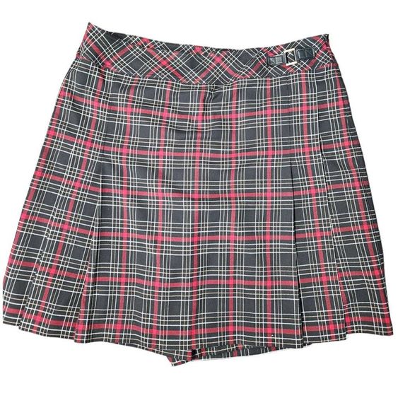 St. John Dresses & Skirts - St. John Red Plaid Skort New With Tags size 16 Womens Skirt Golf
